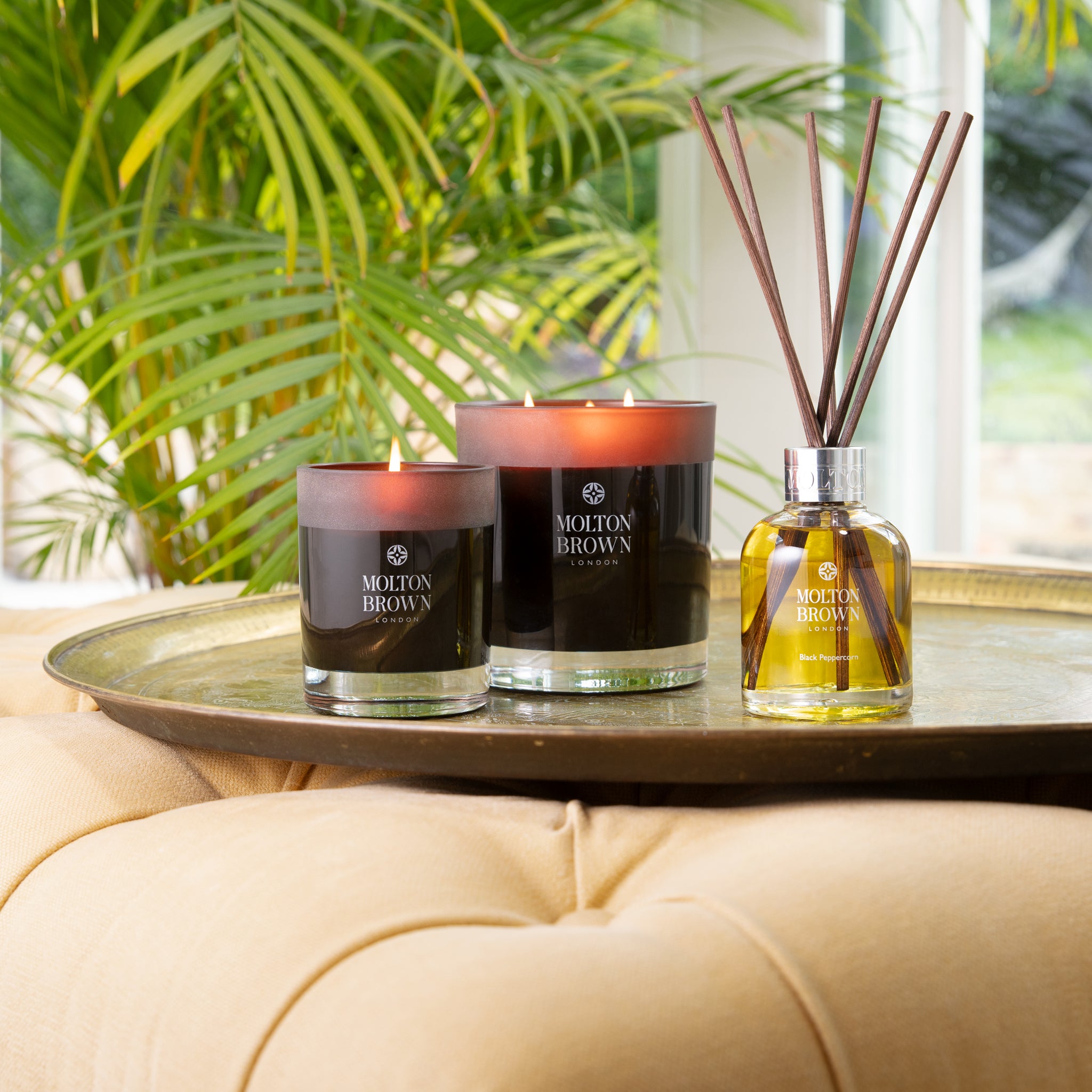 Molton Brown Black Peppercorn Single Wick Candle 180g