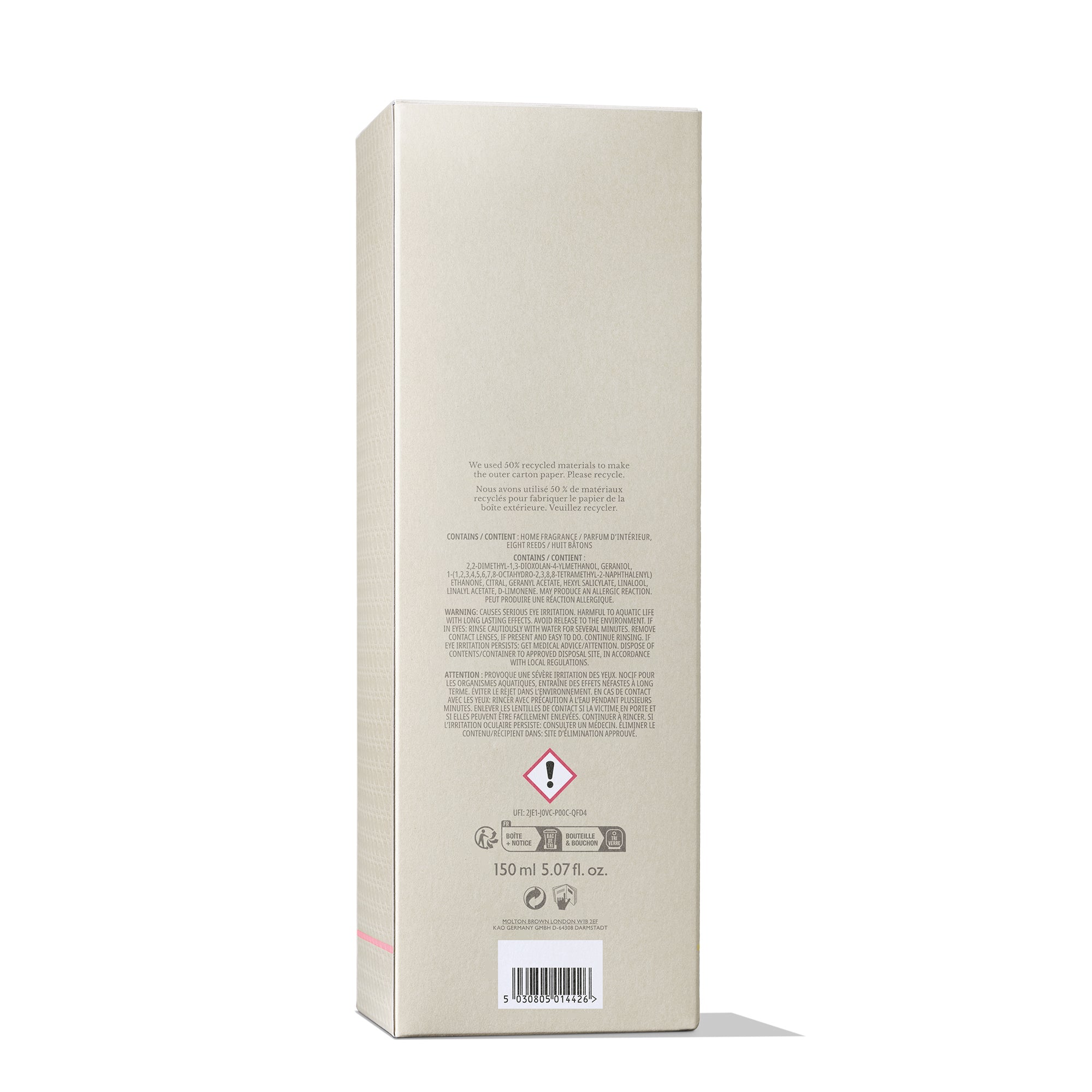 Molton Brown Delicious Rhubarb & Rose Aroma Reeds 150ml