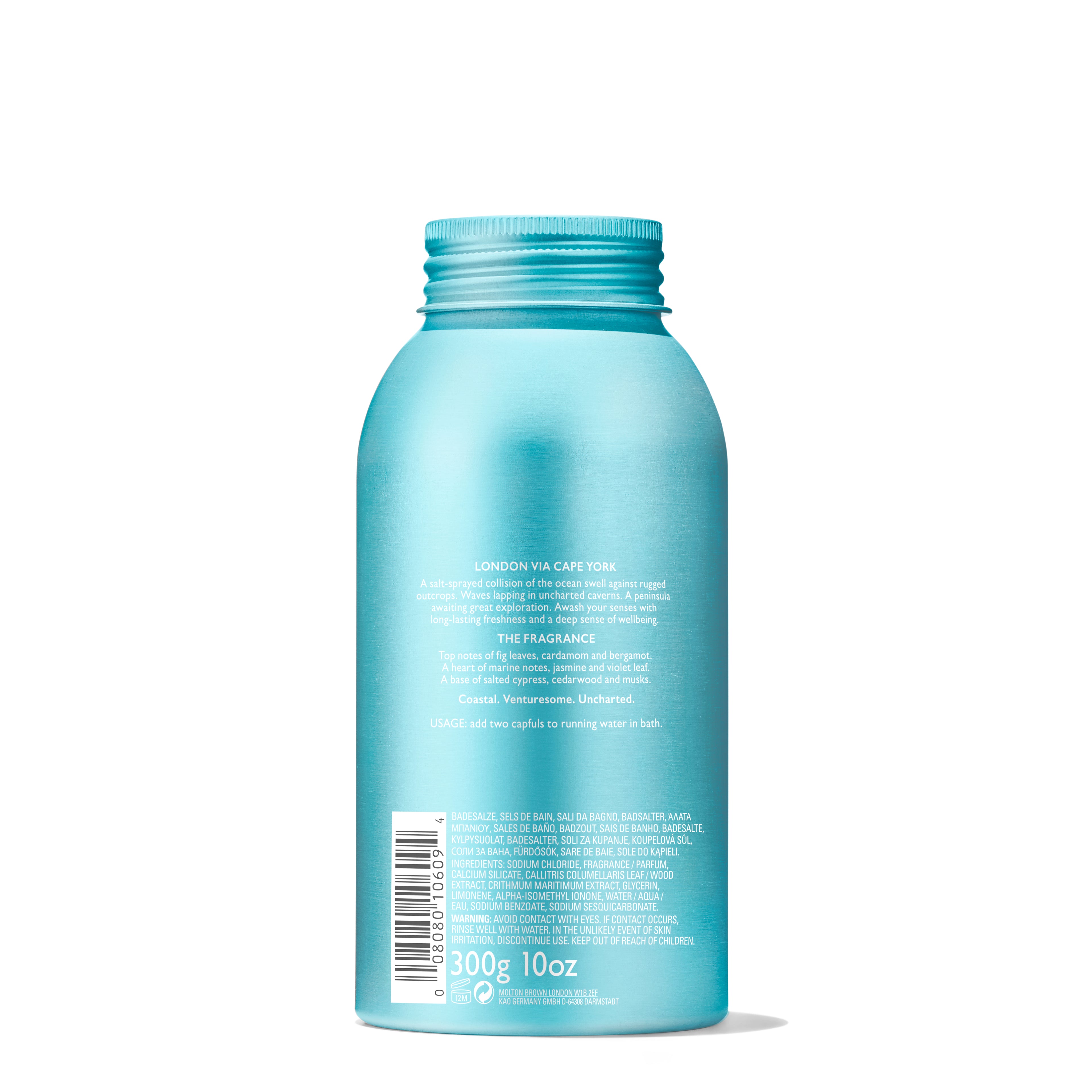 Molton Brown Coastal Cypress & Sea Fennel Bath Salts 300g