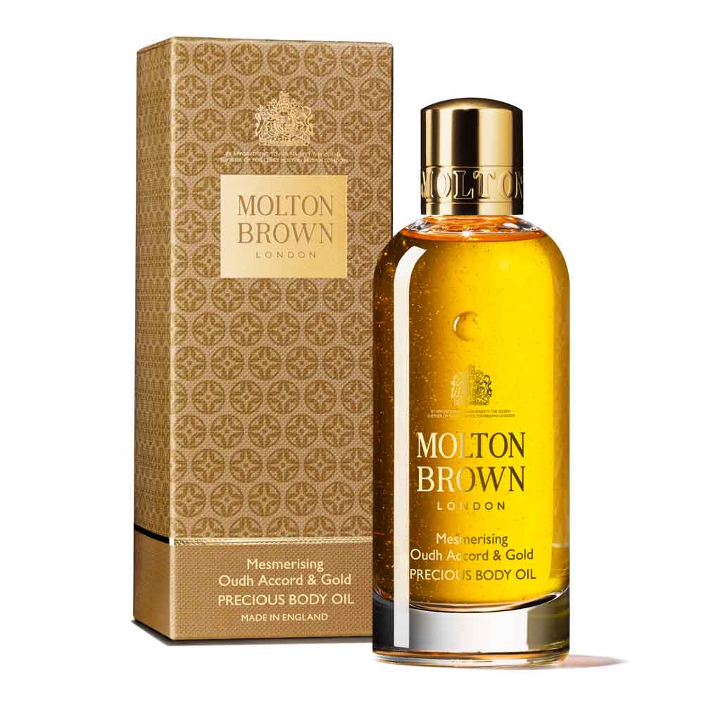 Molton Brown Mesmerising Oudh Accord & Gold Precious Body Oil 100ml