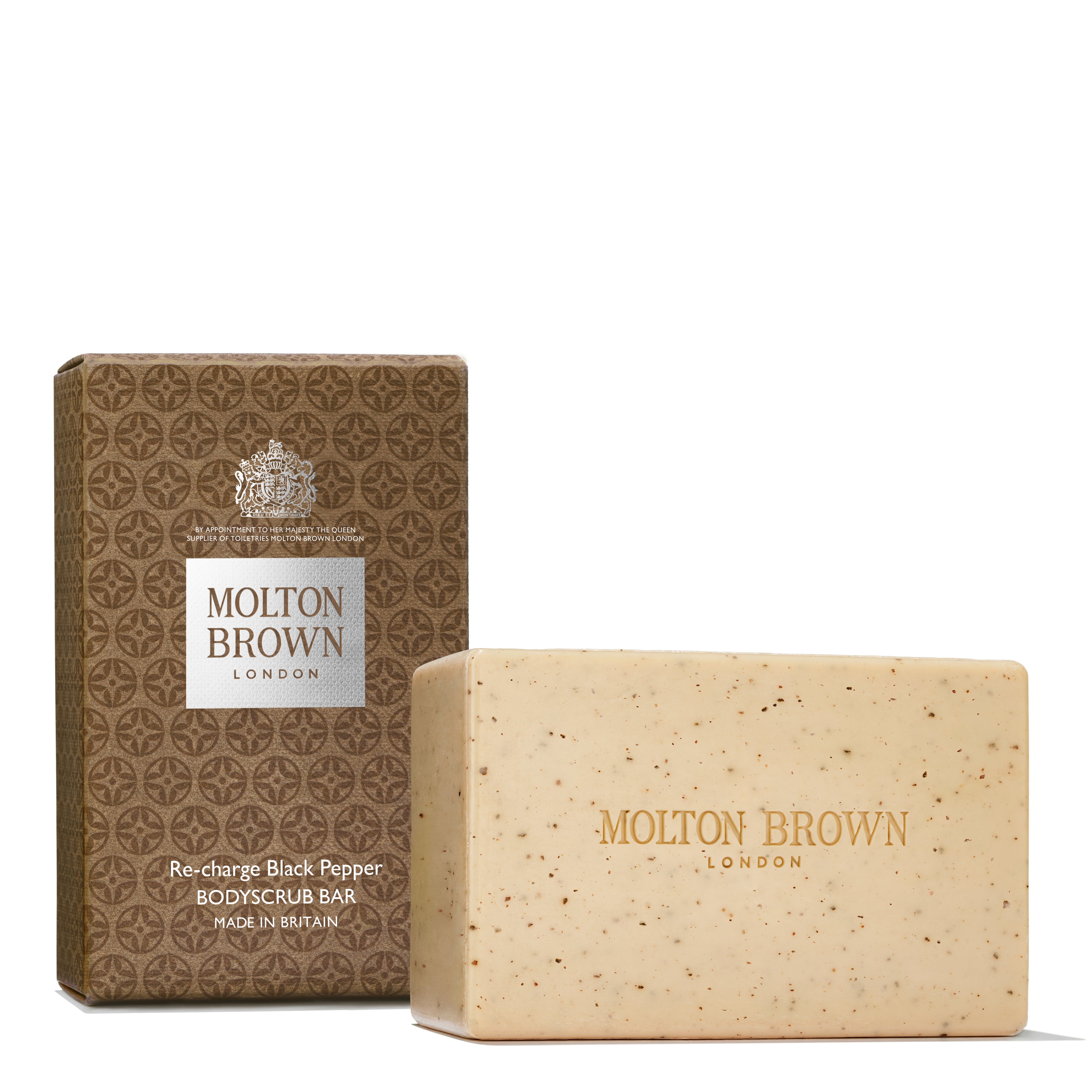 Molton Brown Re-charge Black Pepper Bodyscrub Bar 250g
