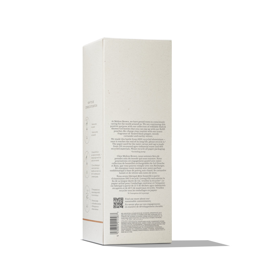 Molton Brown Re-charge Black Pepper Infinite Bottle 400ml