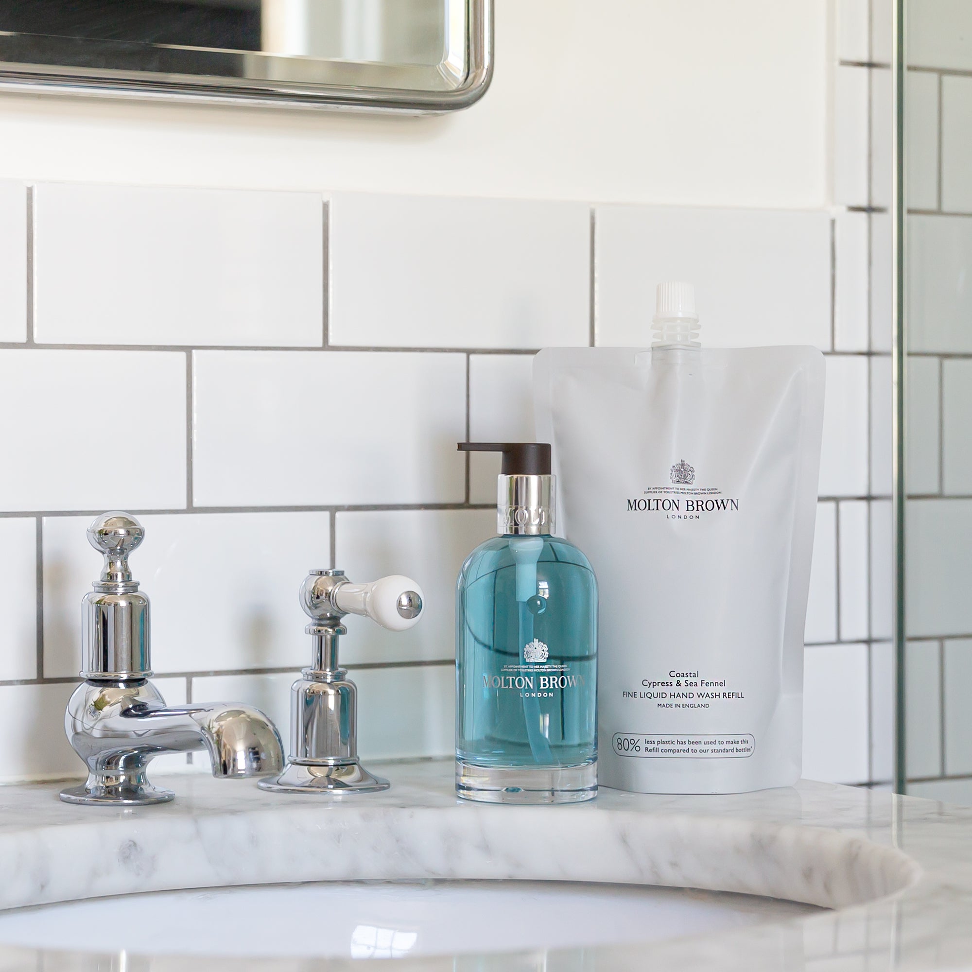 Molton Brown Coastal Cypress & Sea Fennel Fine Liquid Hand Wash Refill 400ml