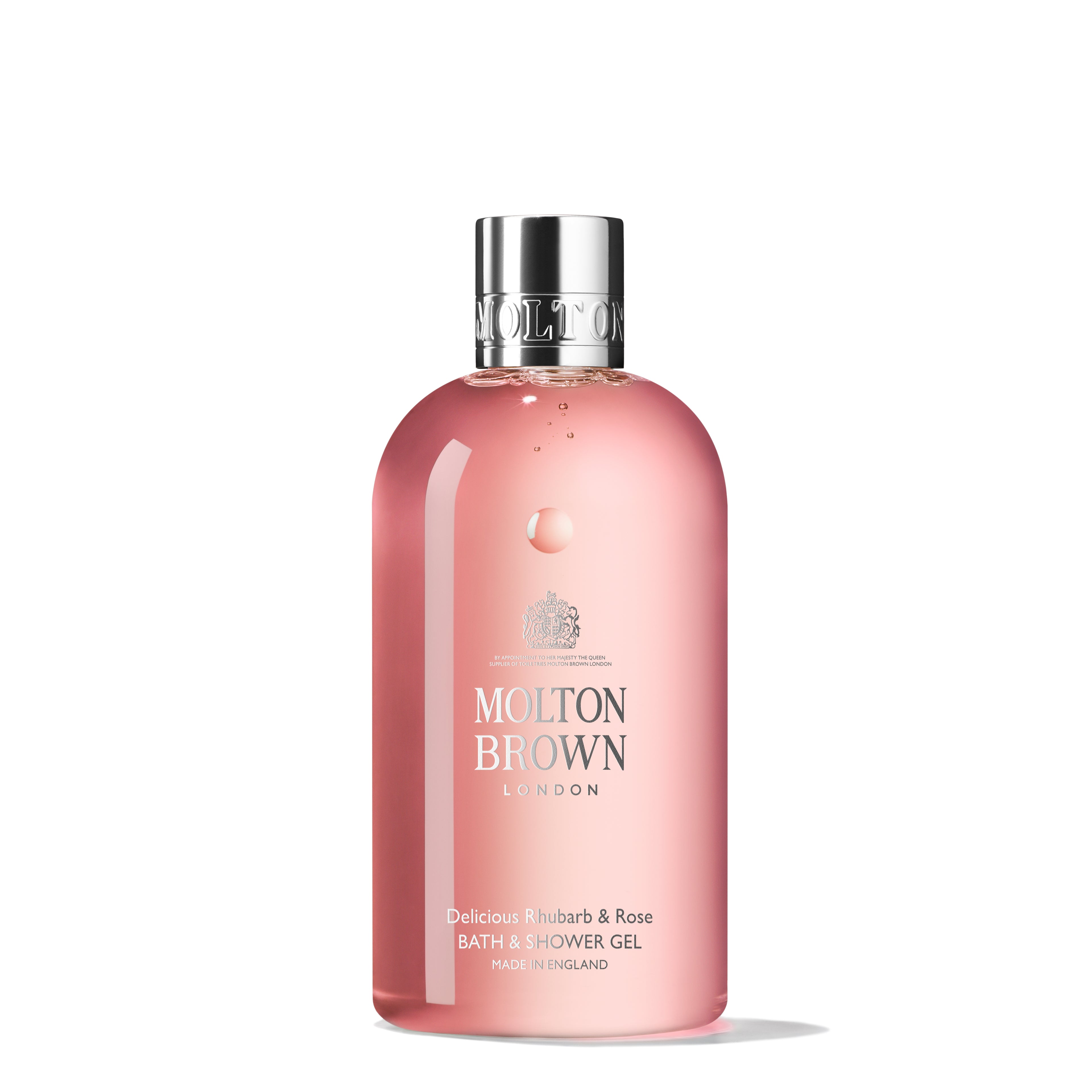 Delicious Rhubarb & Rose Bath & Shower Gel 300ml